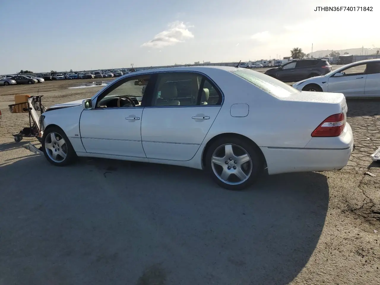 2004 Lexus Ls 430 VIN: JTHBN36F740171842 Lot: 51562505