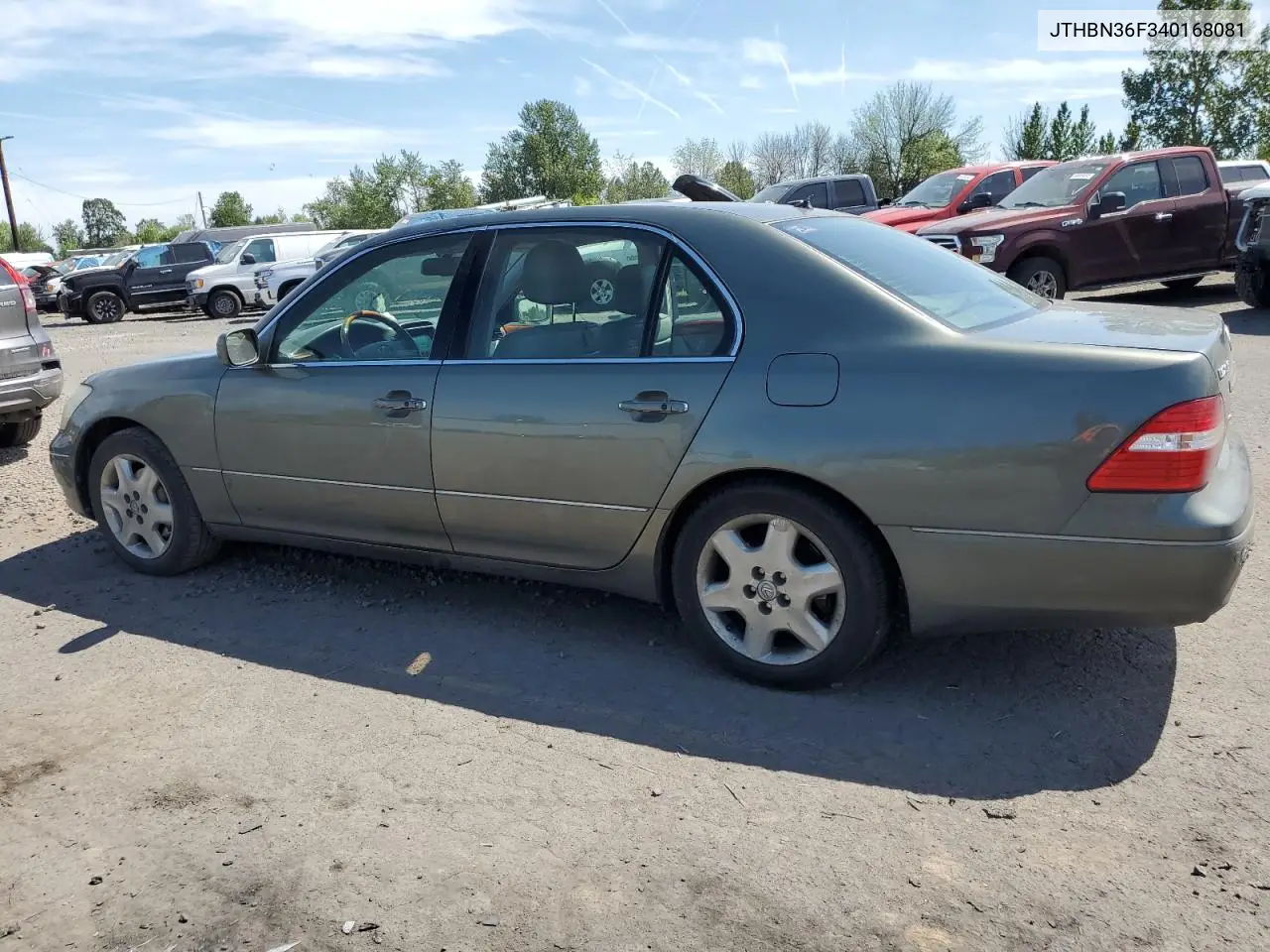 2004 Lexus Ls 430 VIN: JTHBN36F340168081 Lot: 56130145