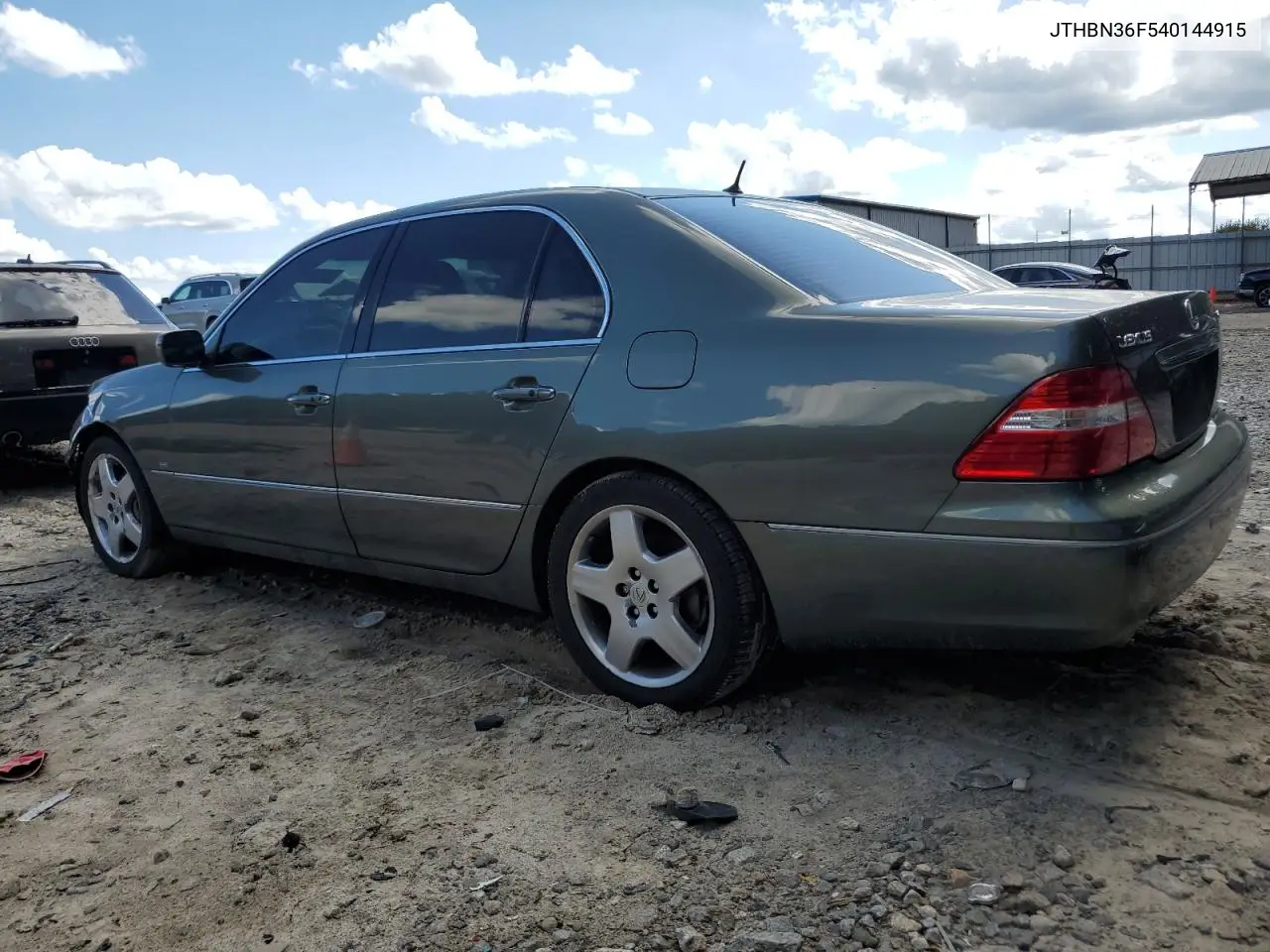 2004 Lexus Ls 430 VIN: JTHBN36F540144915 Lot: 60801345
