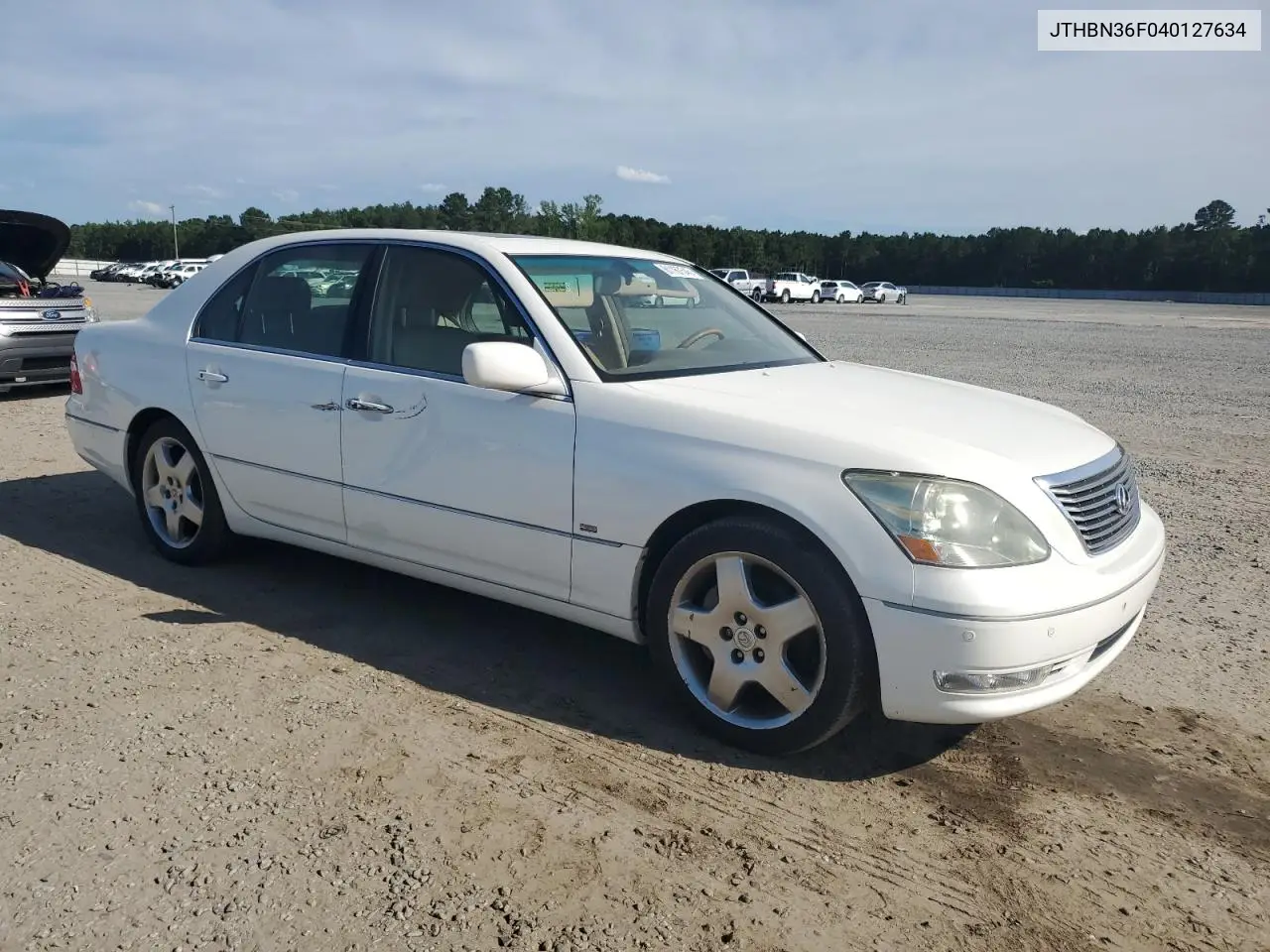2004 Lexus Ls 430 VIN: JTHBN36F040127634 Lot: 61167545