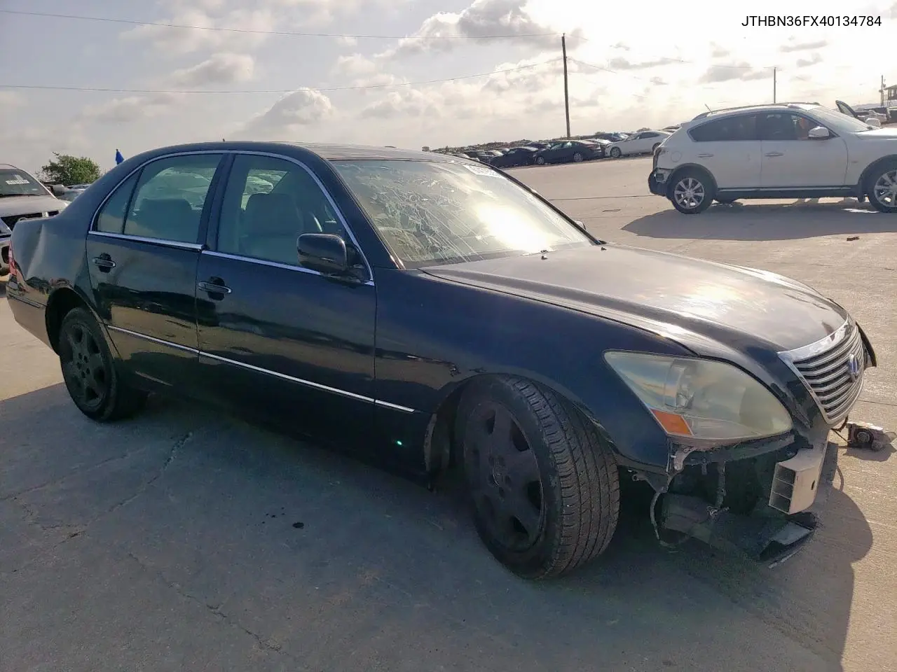 2004 Lexus Ls 430 VIN: JTHBN36FX40134784 Lot: 61479555