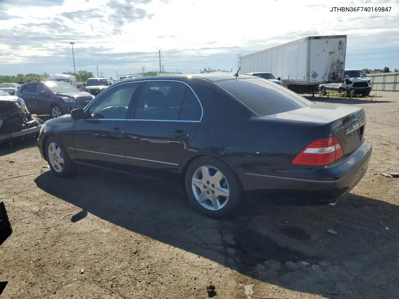 2004 Lexus Ls 430 VIN: JTHBN36F740169847 Lot: 62013255