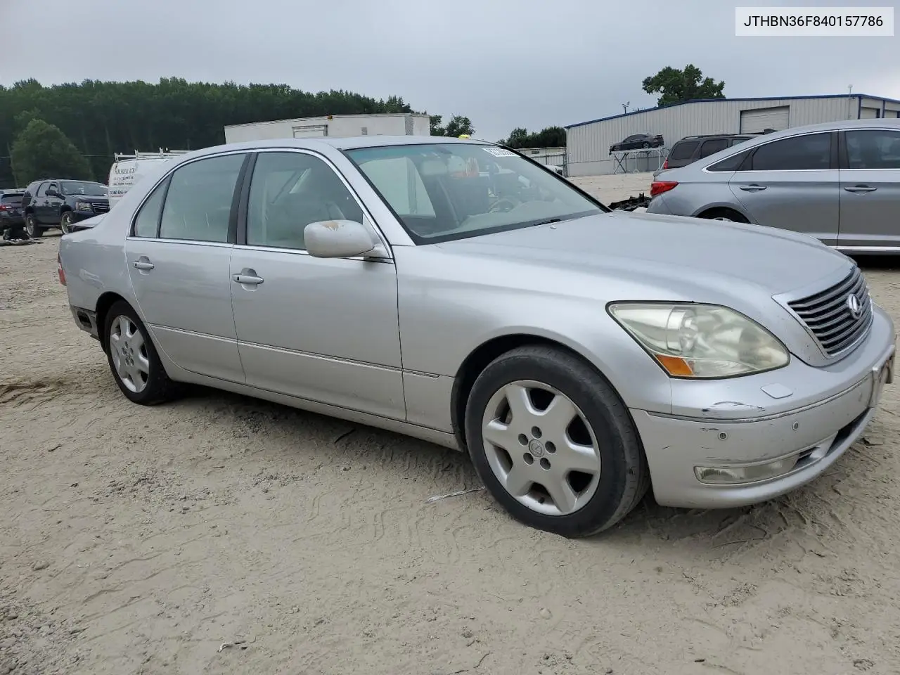 2004 Lexus Ls 430 VIN: JTHBN36F840157786 Lot: 62720585
