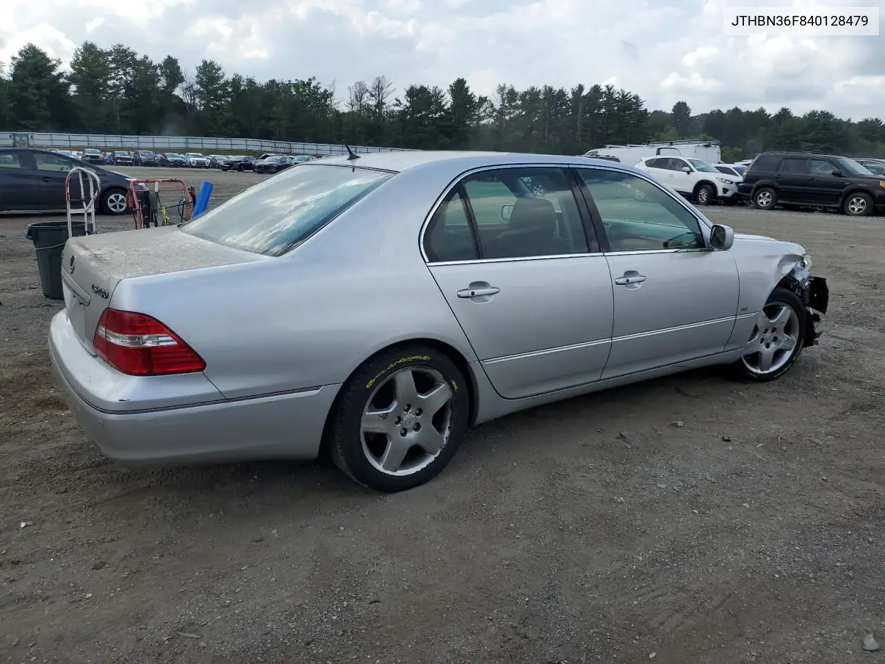 2004 Lexus Ls 430 VIN: JTHBN36F840128479 Lot: 65385145