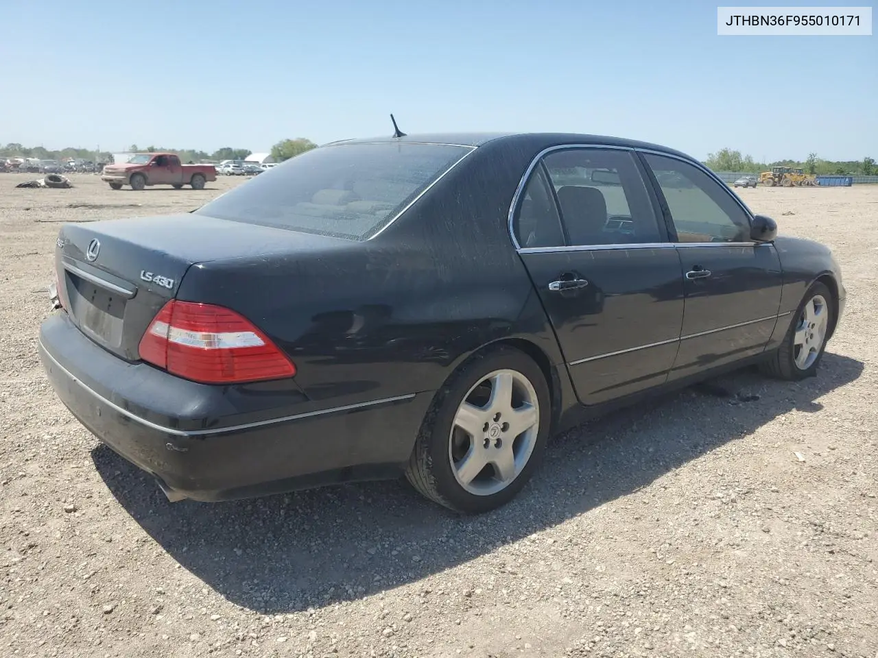 2005 Lexus Ls 430 VIN: JTHBN36F955010171 Lot: 51789115