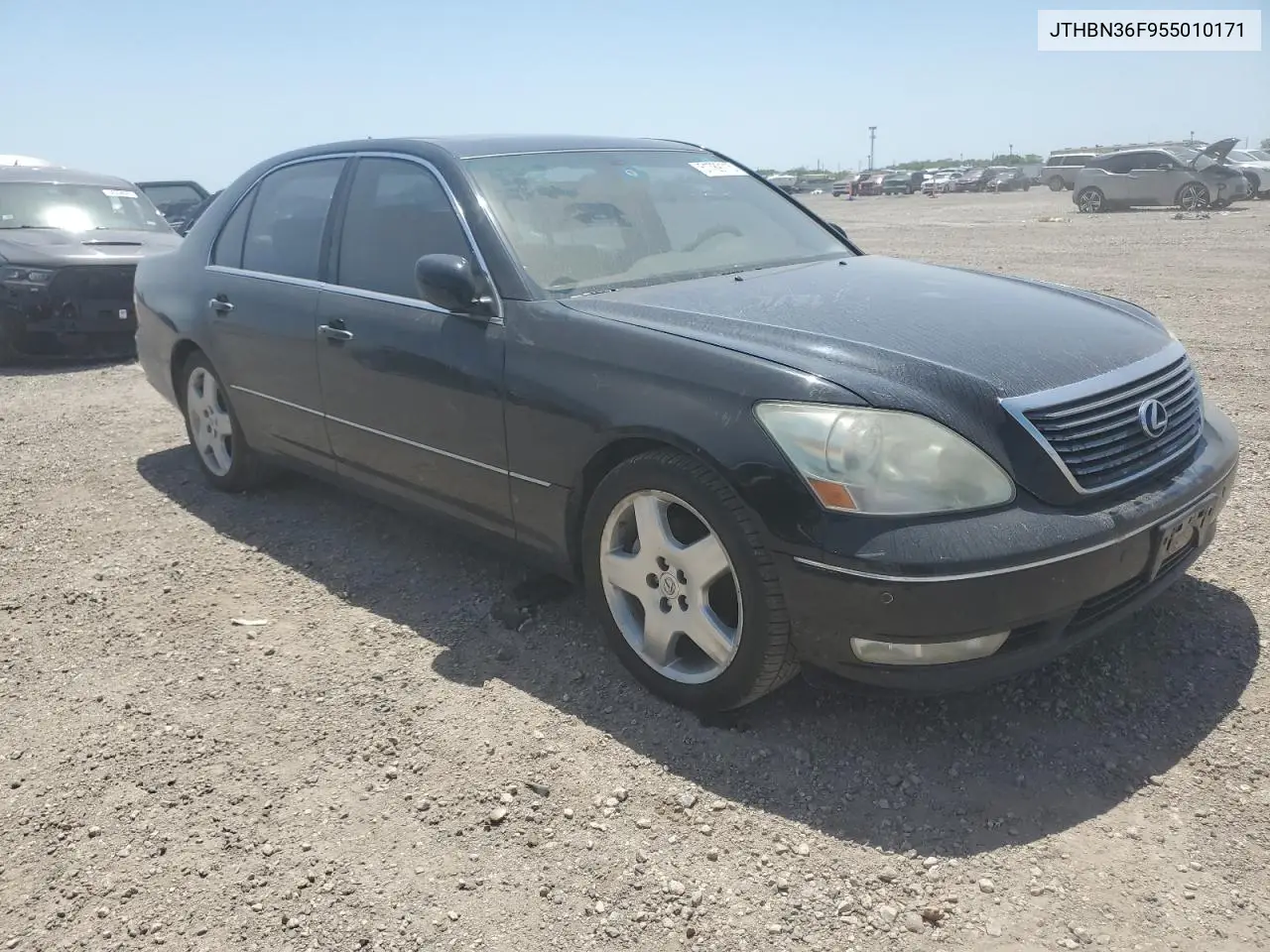 2005 Lexus Ls 430 VIN: JTHBN36F955010171 Lot: 51789115