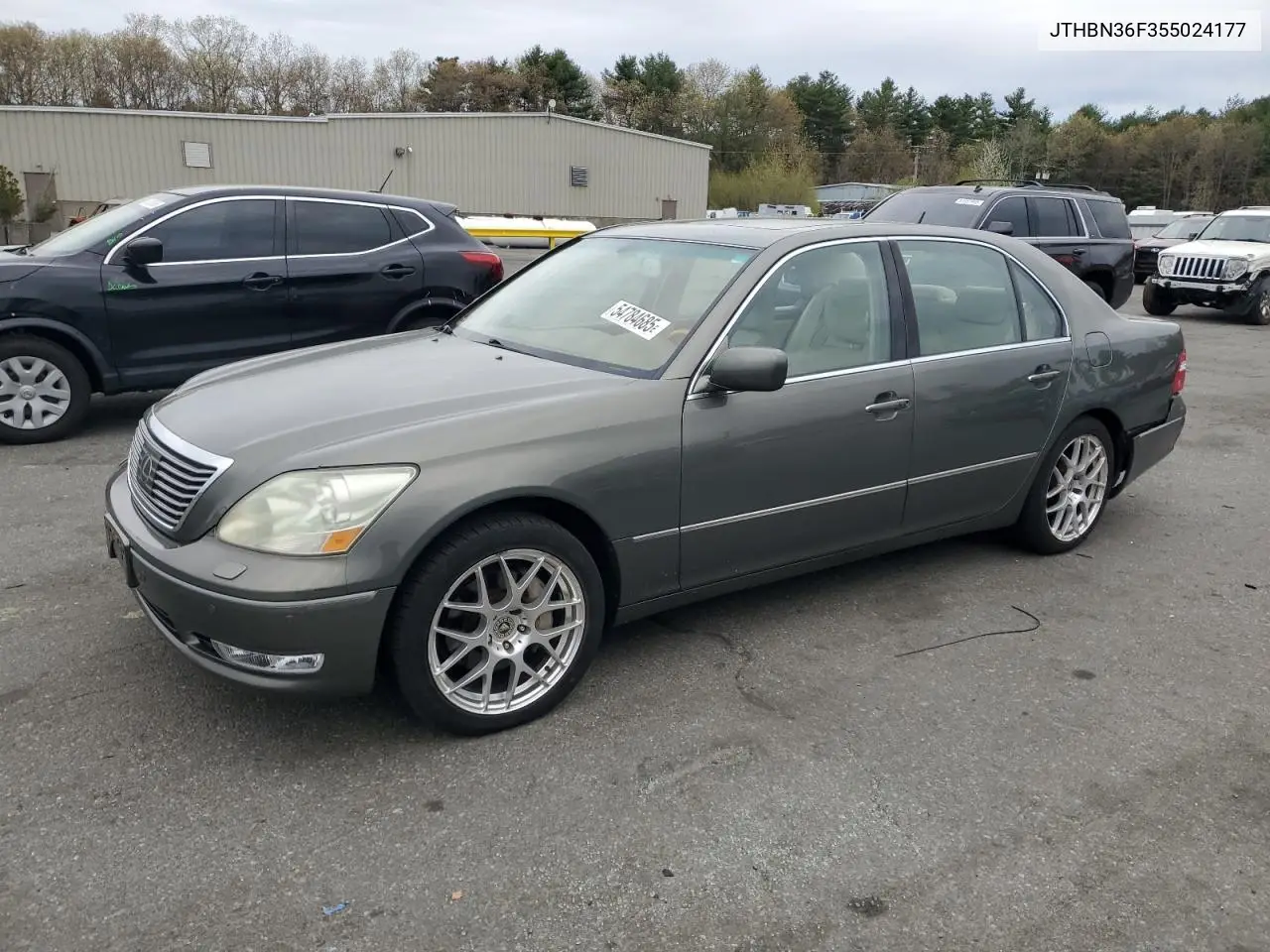 2005 Lexus Ls 430 VIN: JTHBN36F355024177 Lot: 54784685