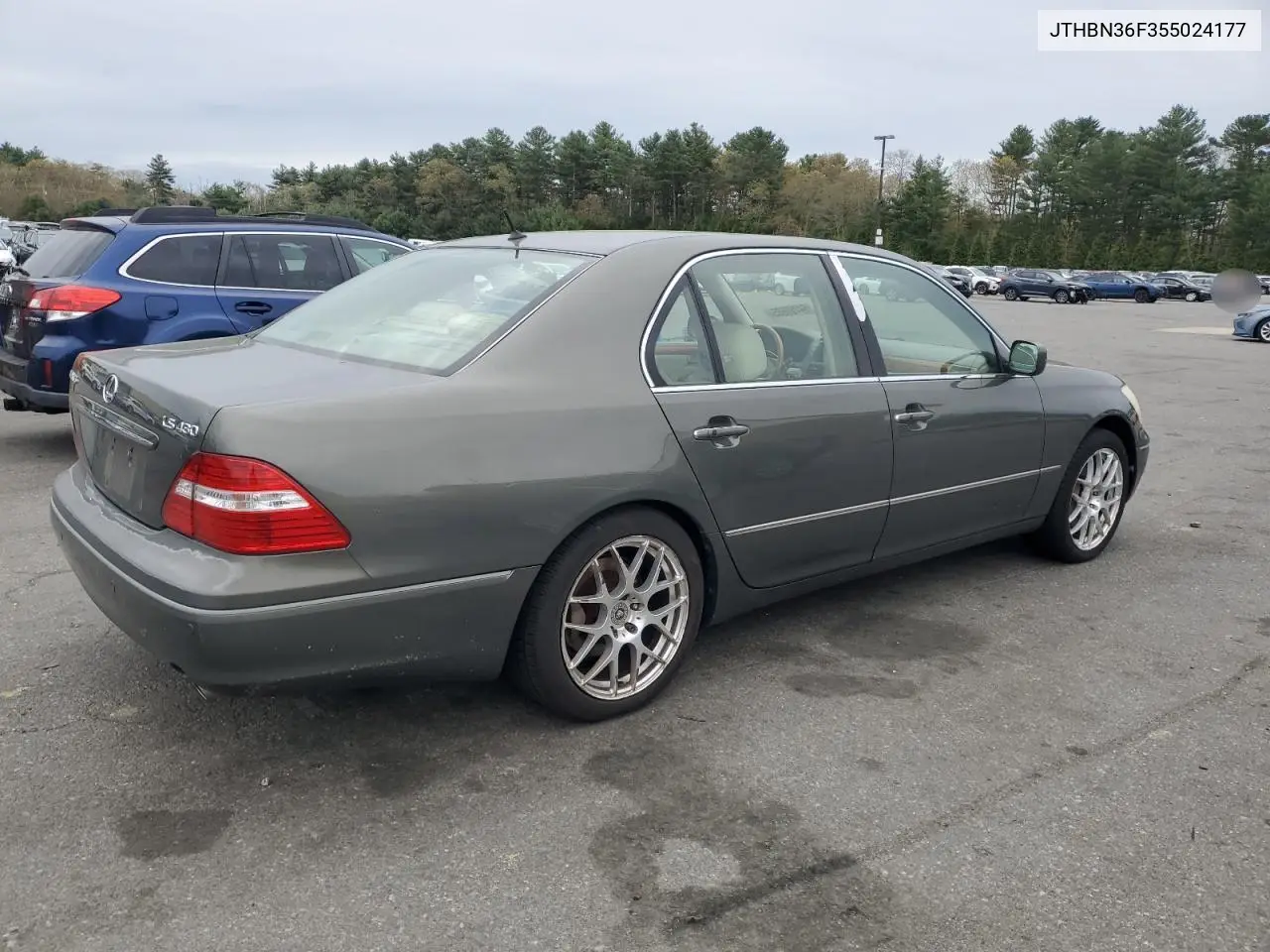 2005 Lexus Ls 430 VIN: JTHBN36F355024177 Lot: 54784685