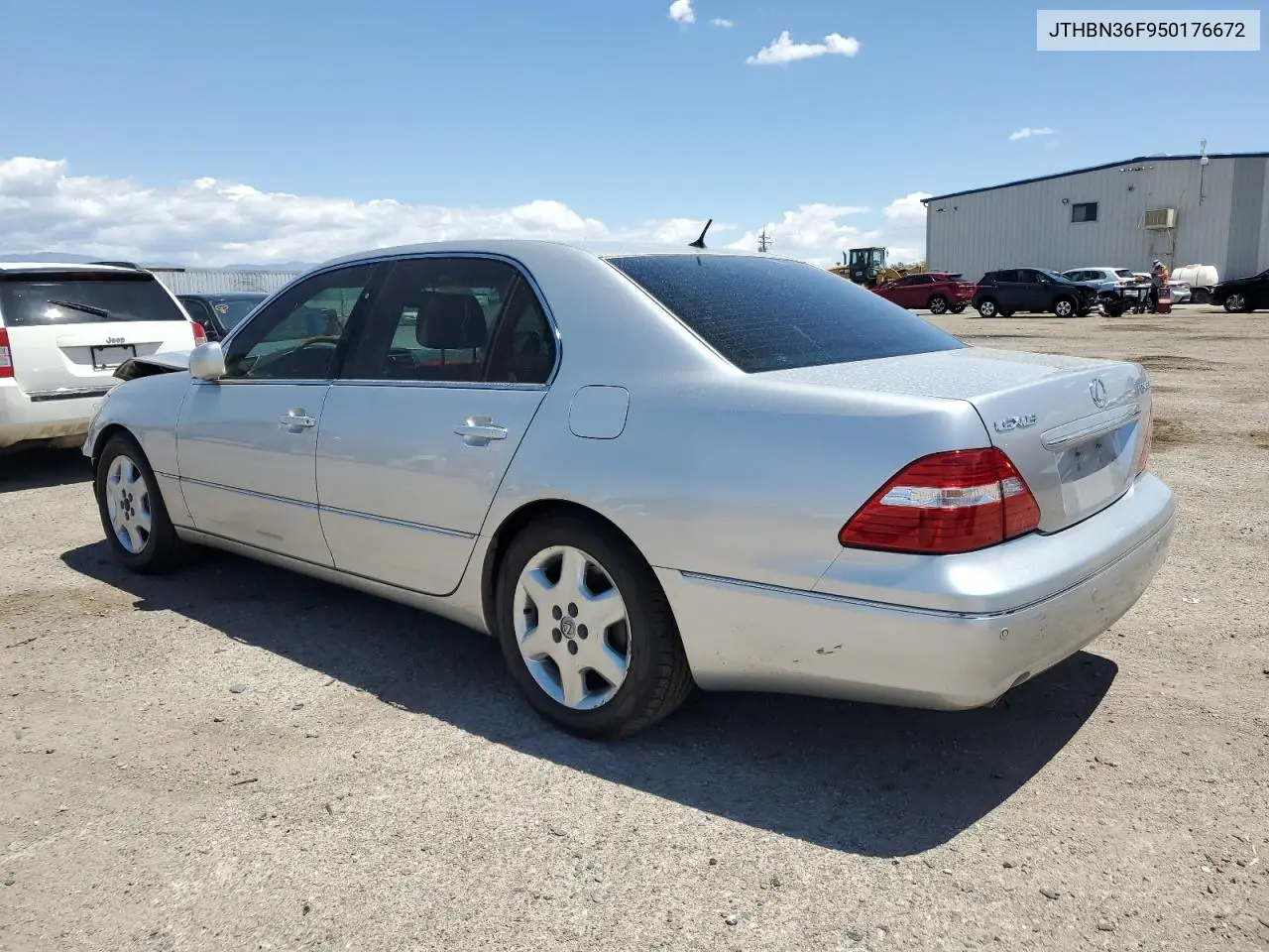 2005 Lexus Ls 430 VIN: JTHBN36F950176672 Lot: 55362885