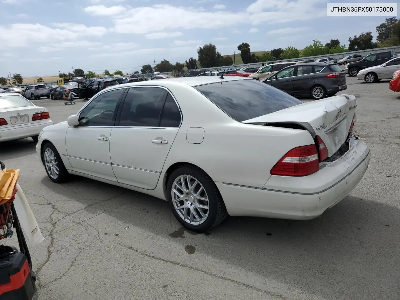 2005 Lexus Ls 430 VIN: JTHBN36FX50175000 Lot: 56057855