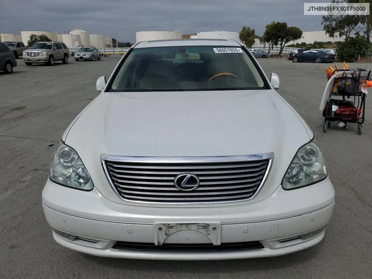 2005 Lexus Ls 430 VIN: JTHBN36FX50175000 Lot: 56057855