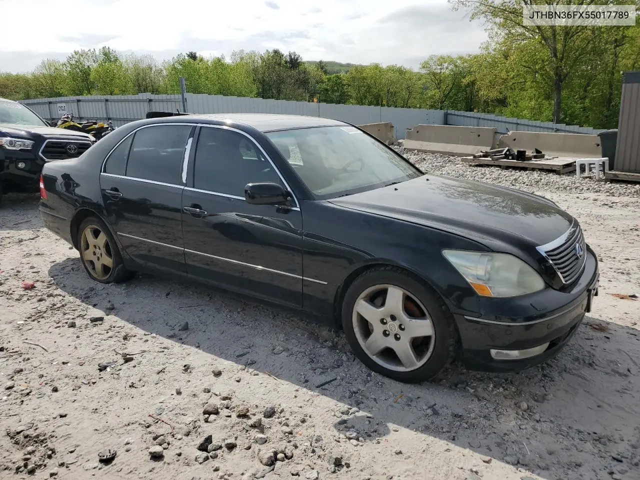 2005 Lexus Ls 430 VIN: JTHBN36FX55017789 Lot: 56685605
