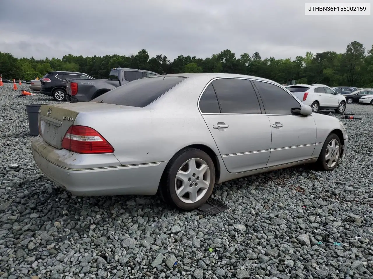 2005 Lexus Ls 430 VIN: JTHBN36F155002159 Lot: 56783065