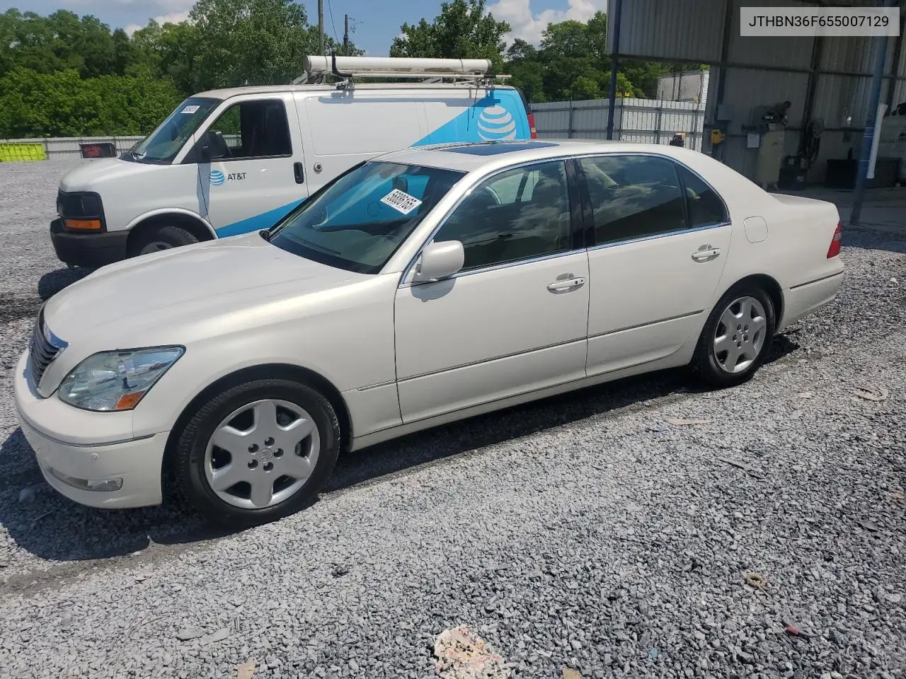 2005 Lexus Ls 430 VIN: JTHBN36F655007129 Lot: 56886165