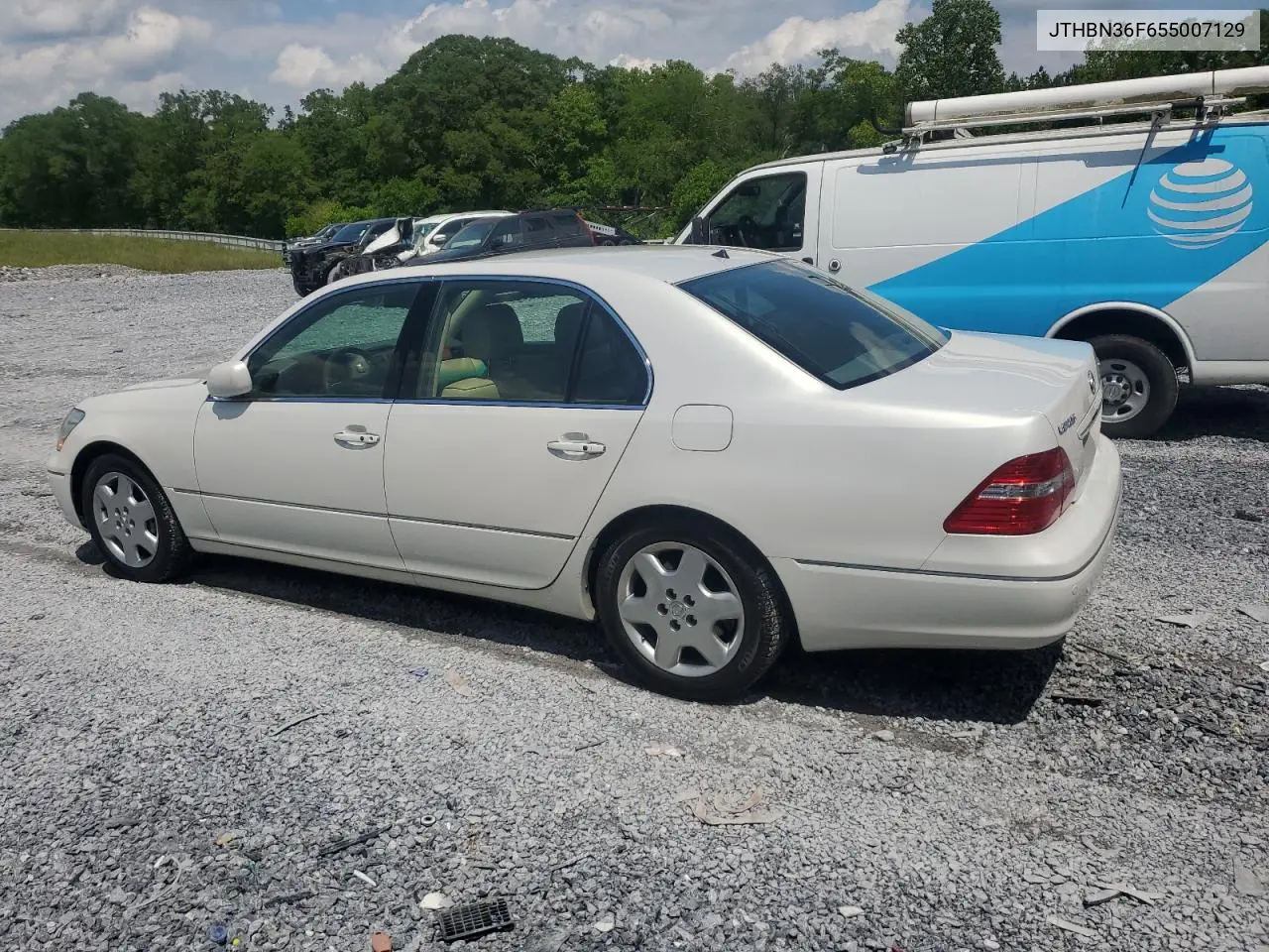 2005 Lexus Ls 430 VIN: JTHBN36F655007129 Lot: 56886165