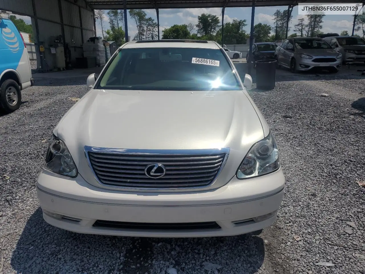 2005 Lexus Ls 430 VIN: JTHBN36F655007129 Lot: 56886165