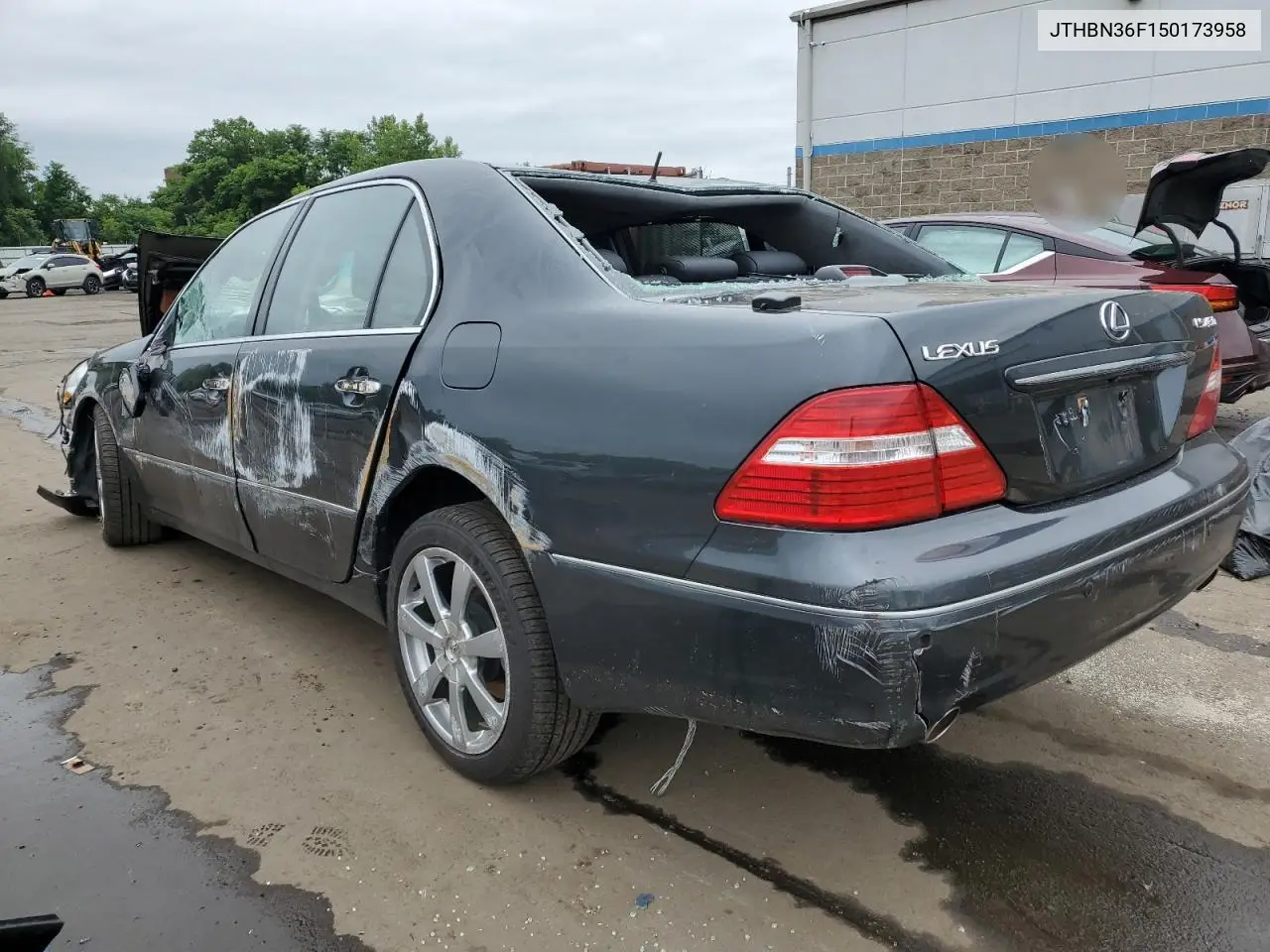 2005 Lexus Ls 430 VIN: JTHBN36F150173958 Lot: 59299855