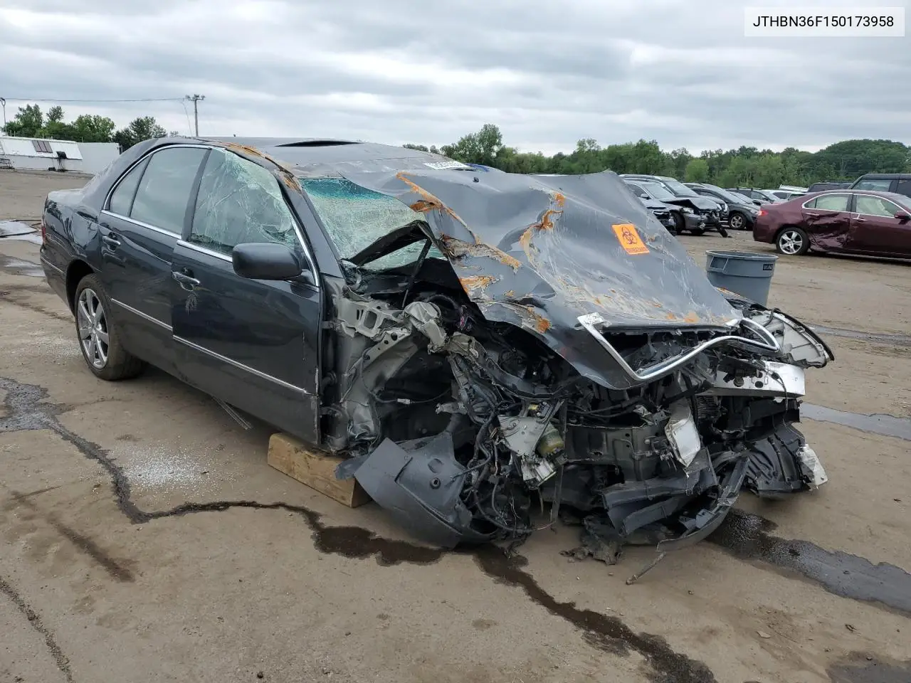 2005 Lexus Ls 430 VIN: JTHBN36F150173958 Lot: 59299855
