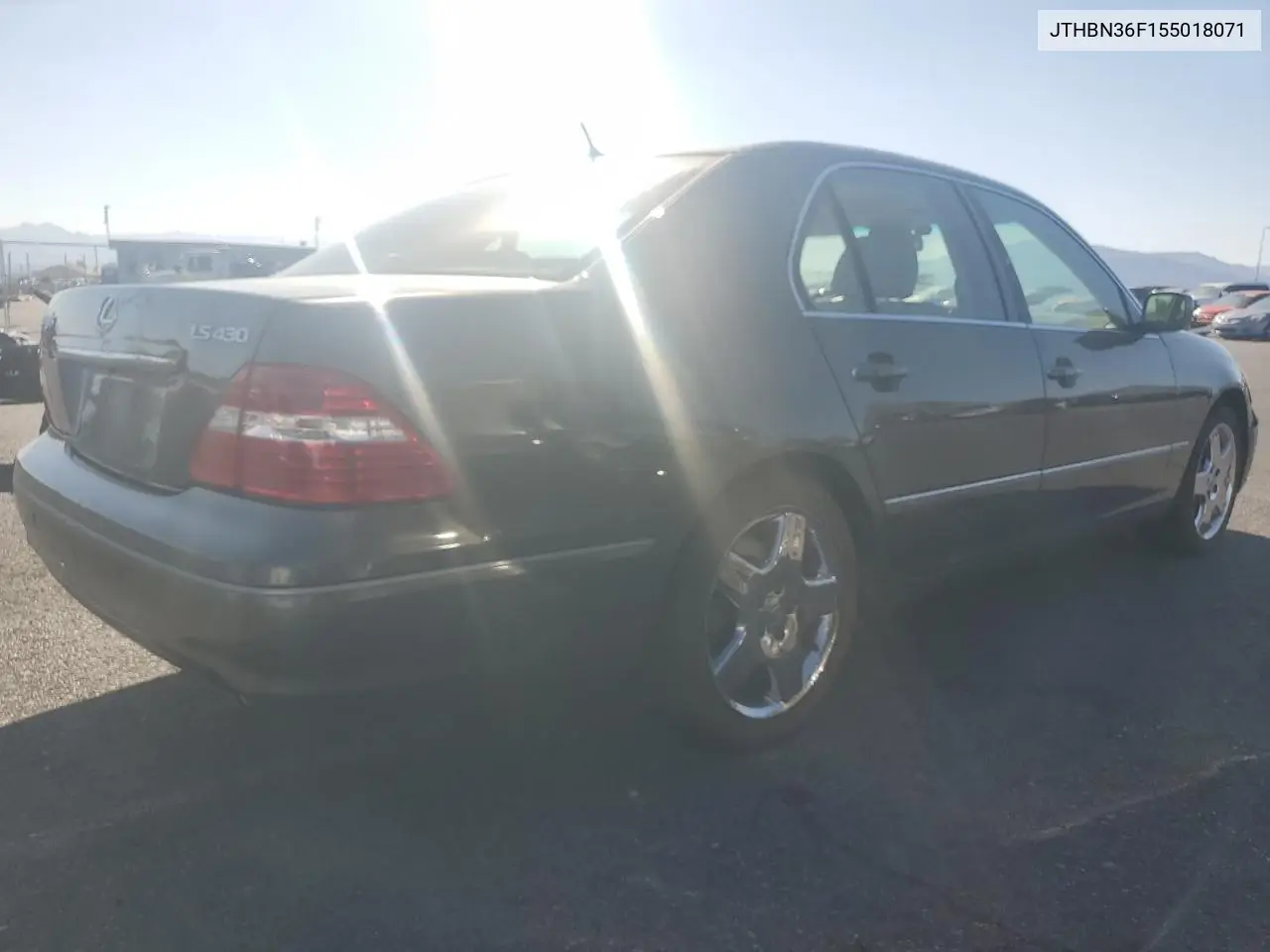 2005 Lexus Ls 430 VIN: JTHBN36F155018071 Lot: 60624925