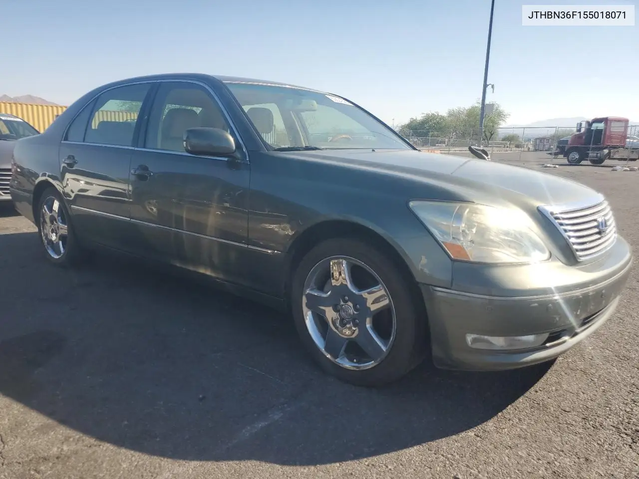 2005 Lexus Ls 430 VIN: JTHBN36F155018071 Lot: 60624925