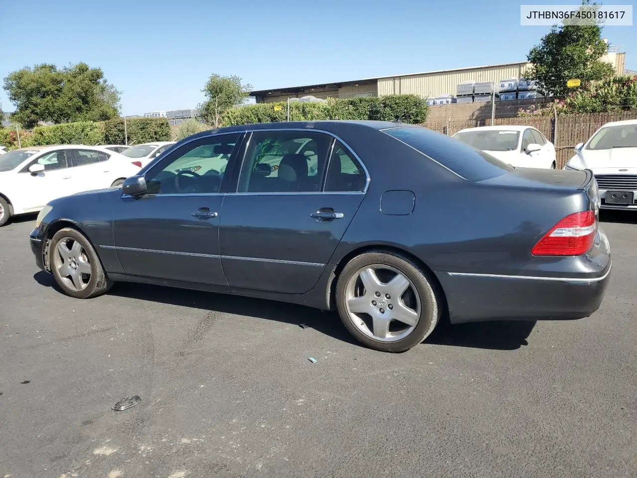 2005 Lexus Ls 430 VIN: JTHBN36F450181617 Lot: 61806655