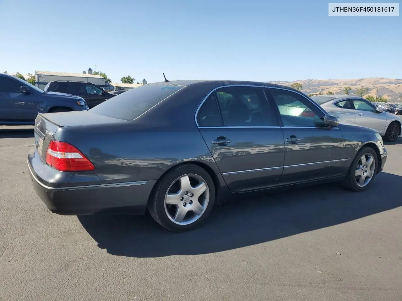 2005 Lexus Ls 430 VIN: JTHBN36F450181617 Lot: 61806655