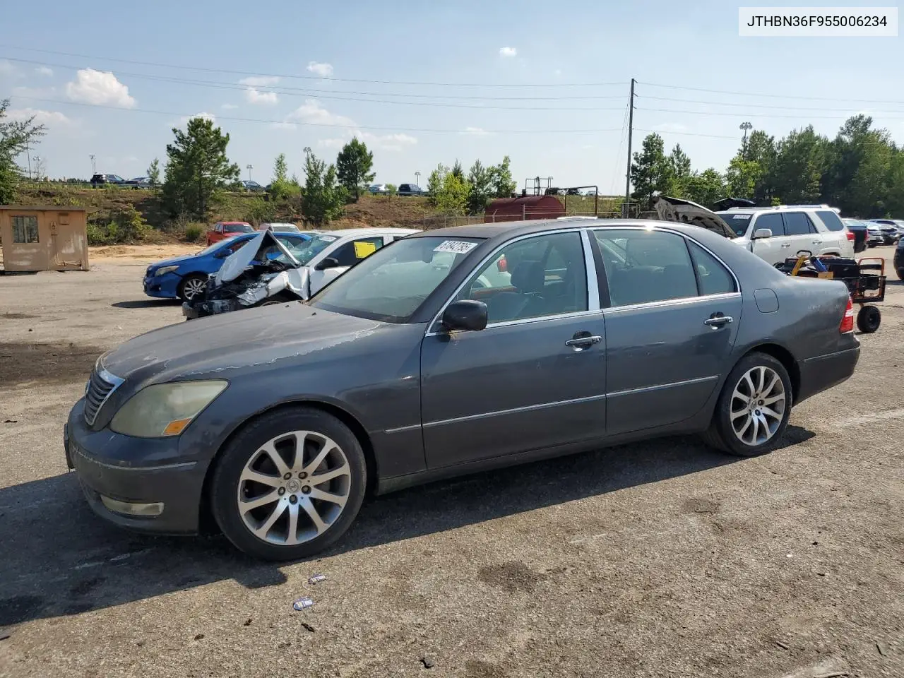 2005 Lexus Ls 430 VIN: JTHBN36F955006234 Lot: 61842795