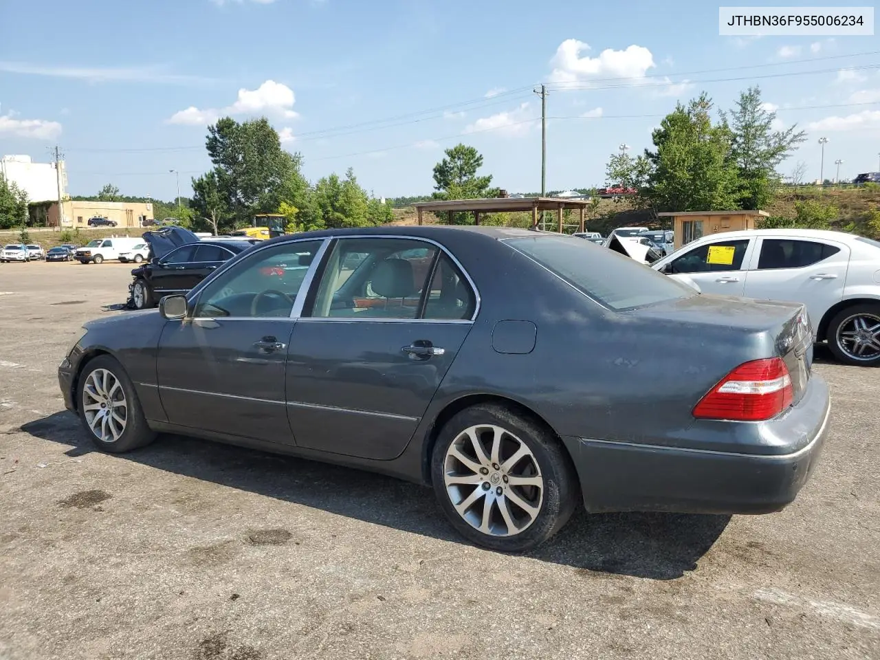 2005 Lexus Ls 430 VIN: JTHBN36F955006234 Lot: 61842795