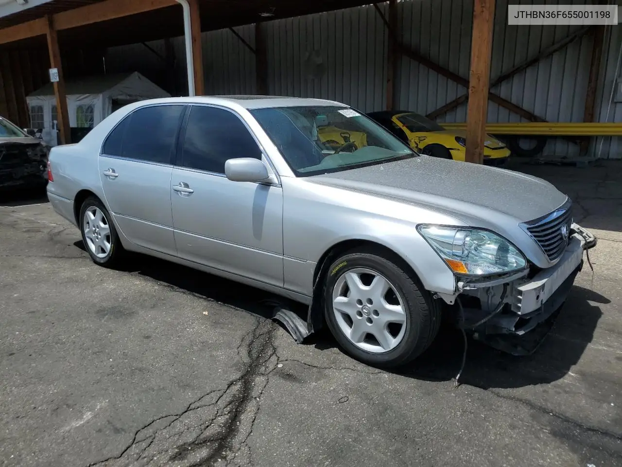 2005 Lexus Ls 430 VIN: JTHBN36F655001198 Lot: 63511905