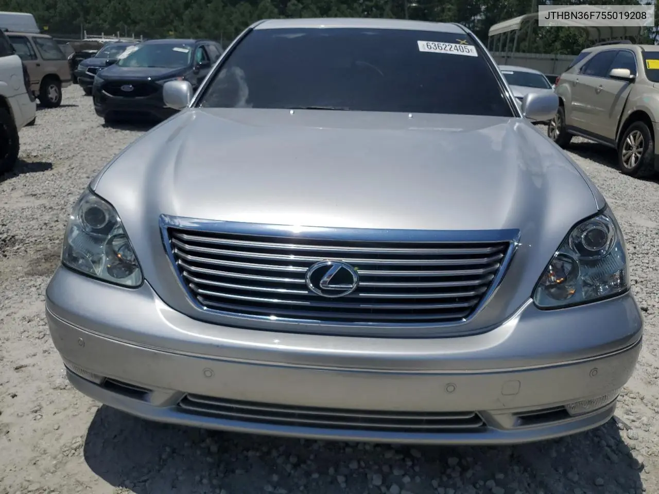 2005 Lexus Ls 430 VIN: JTHBN36F755019208 Lot: 63622405