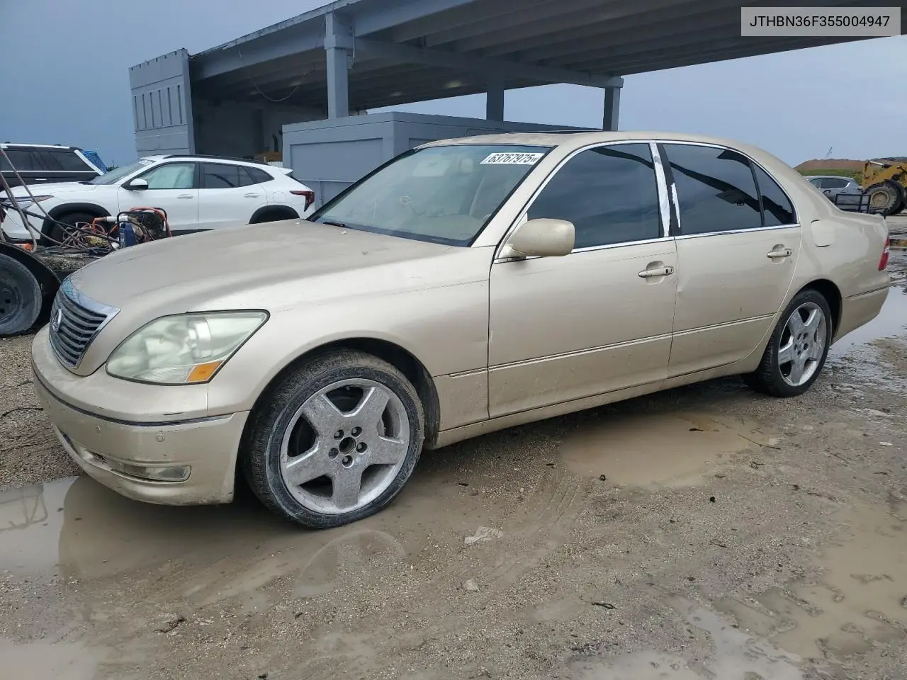 2005 Lexus Ls 430 VIN: JTHBN36F355004947 Lot: 63767975