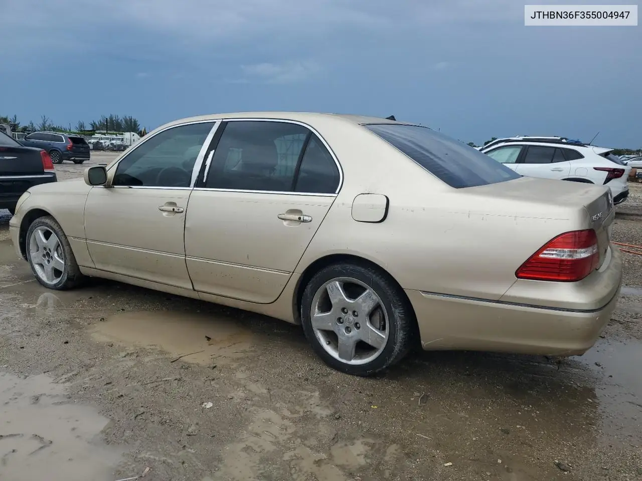 2005 Lexus Ls 430 VIN: JTHBN36F355004947 Lot: 63767975