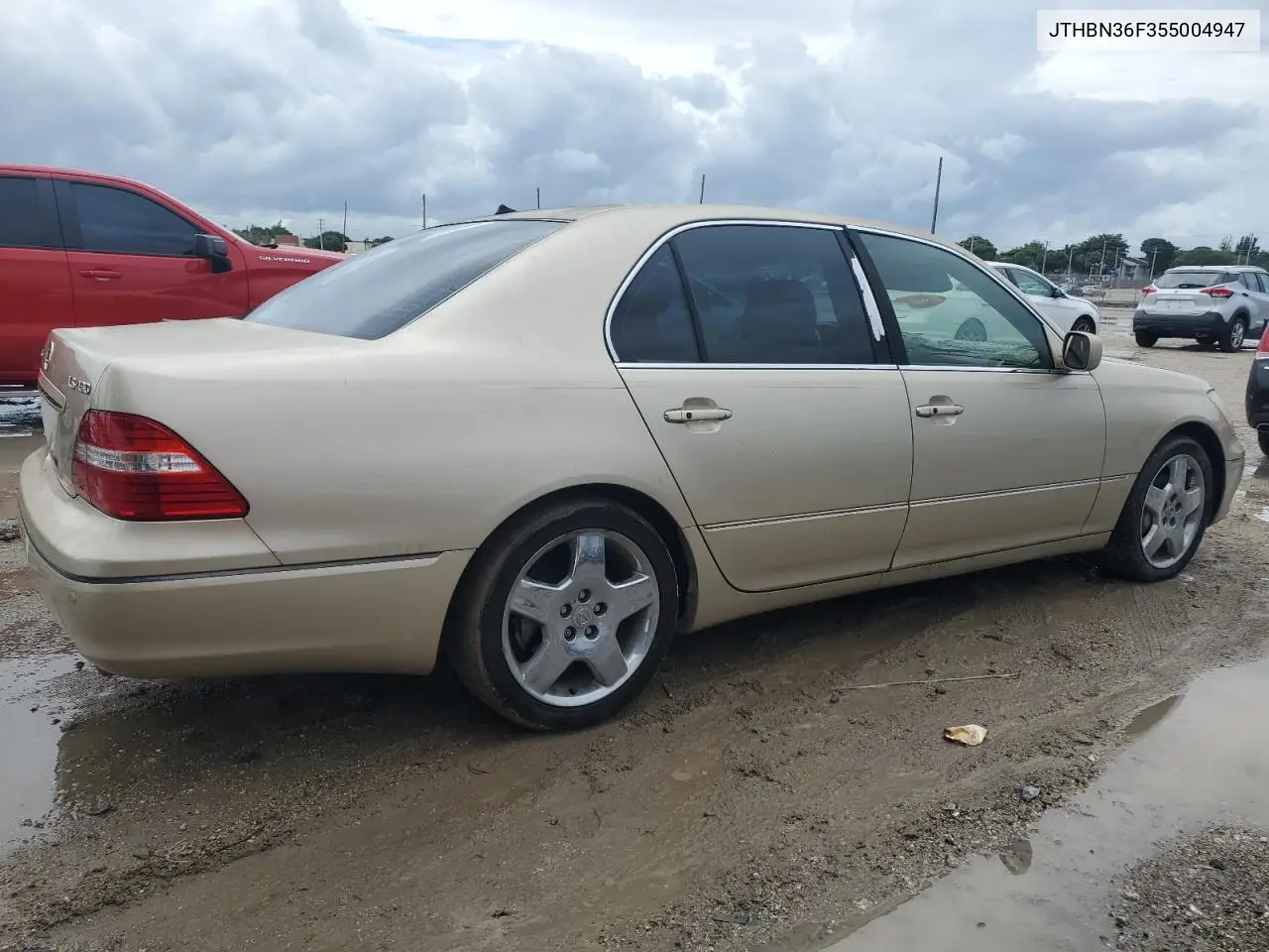 2005 Lexus Ls 430 VIN: JTHBN36F355004947 Lot: 63767975