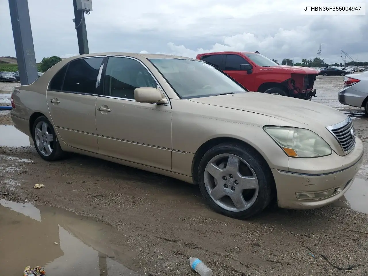 2005 Lexus Ls 430 VIN: JTHBN36F355004947 Lot: 63767975