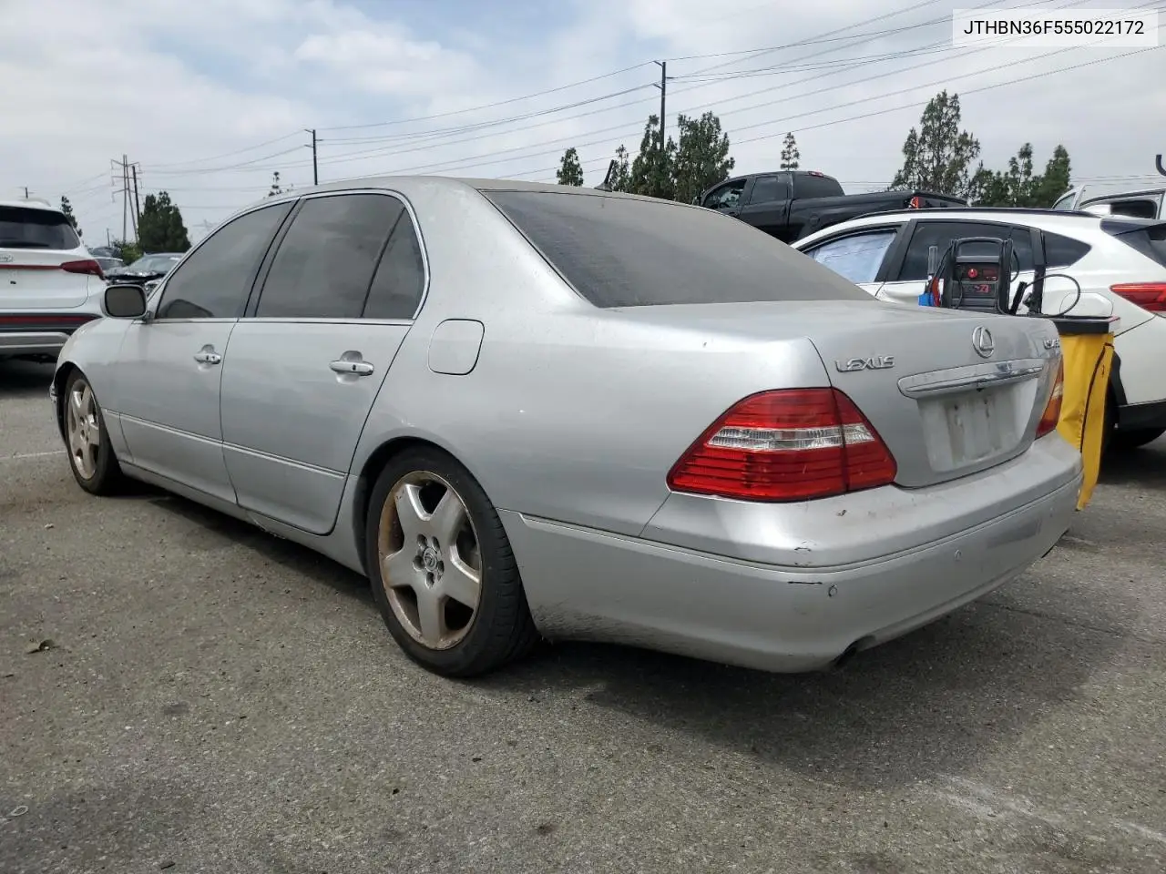2005 Lexus Ls 430 VIN: JTHBN36F555022172 Lot: 65757595