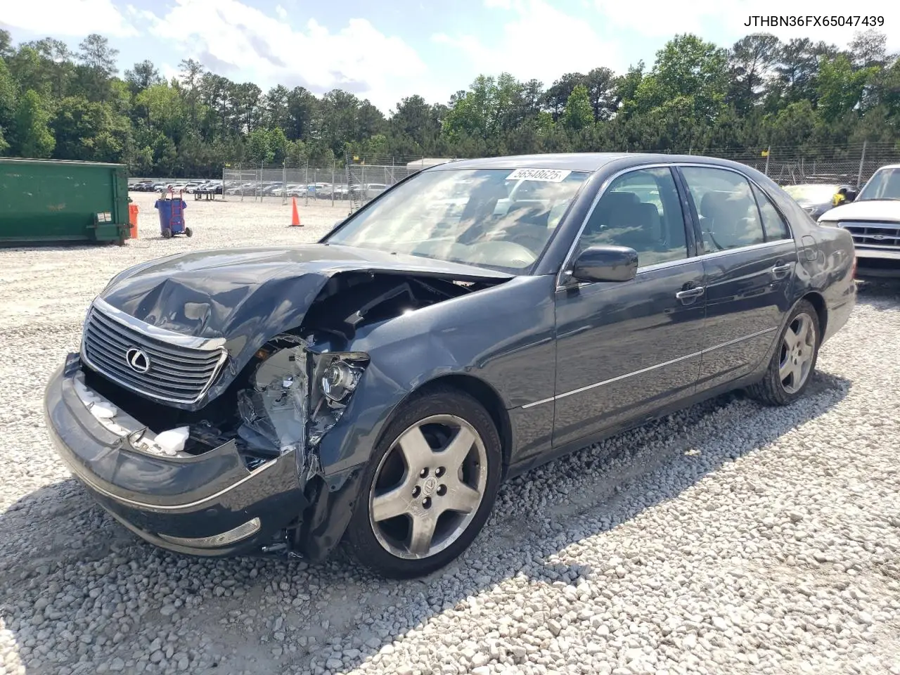 2006 Lexus Ls 430 VIN: JTHBN36FX65047439 Lot: 56548625