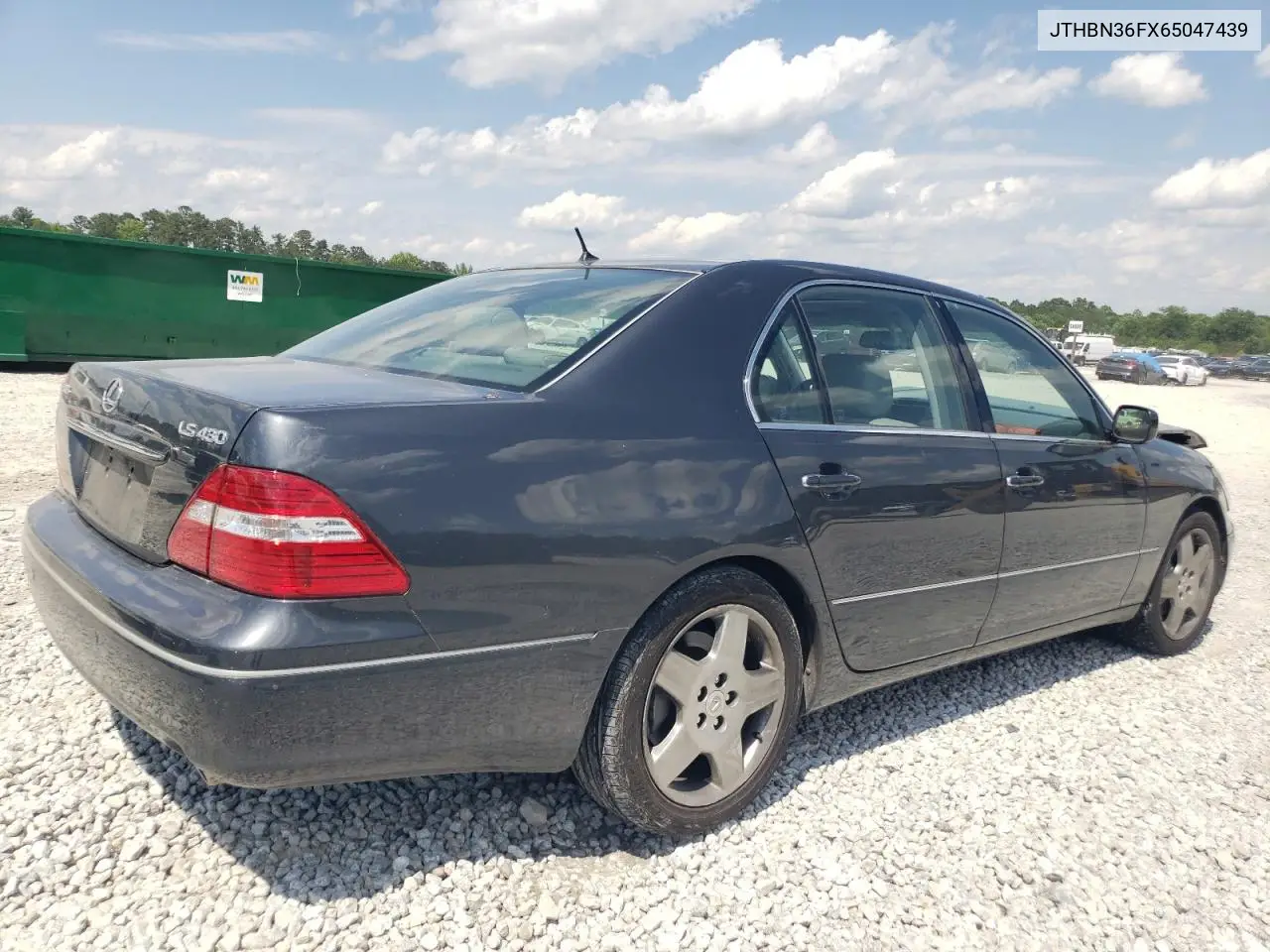 2006 Lexus Ls 430 VIN: JTHBN36FX65047439 Lot: 56548625