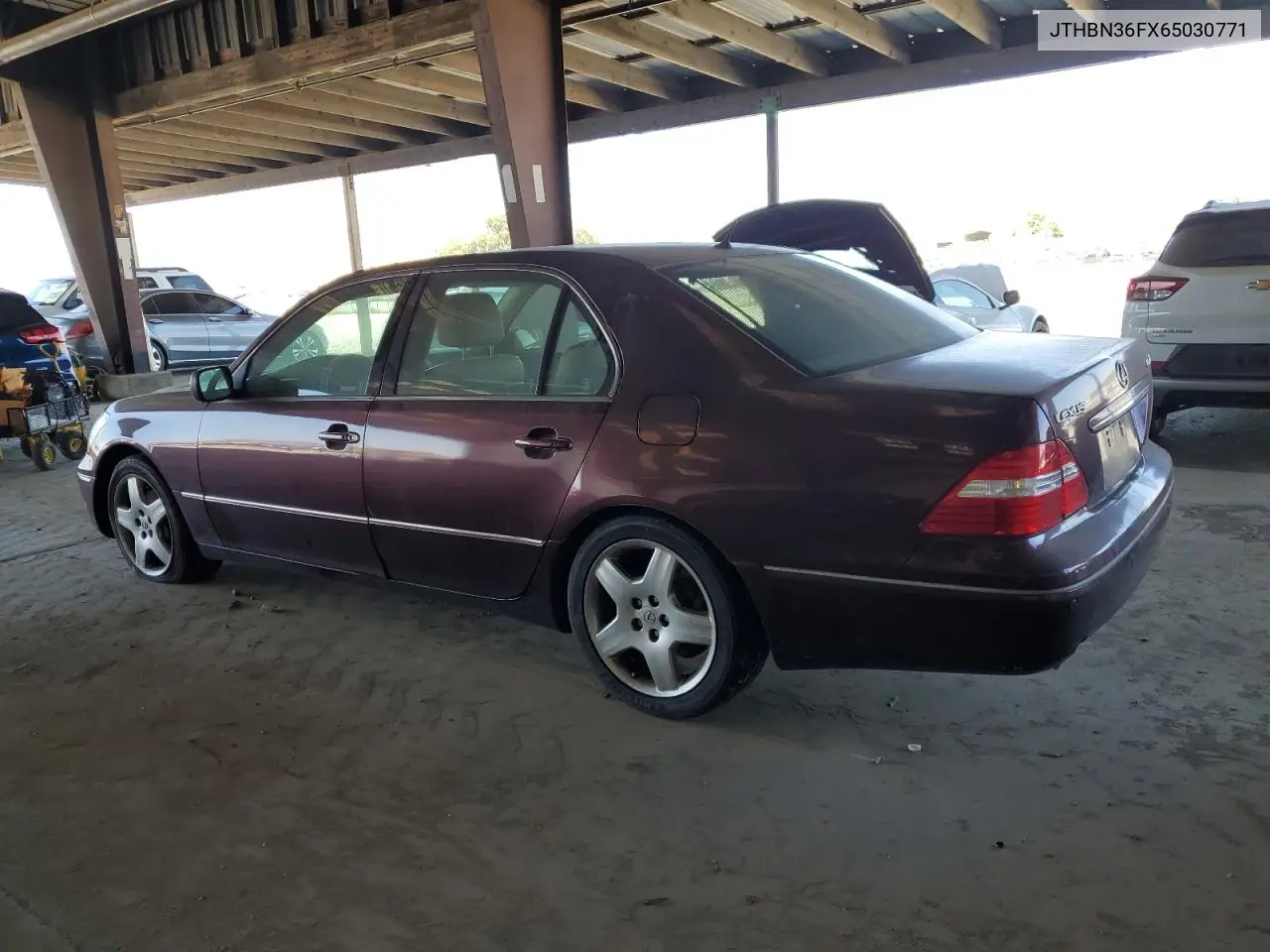 2006 Lexus Ls 430 VIN: JTHBN36FX65030771 Lot: 62359495