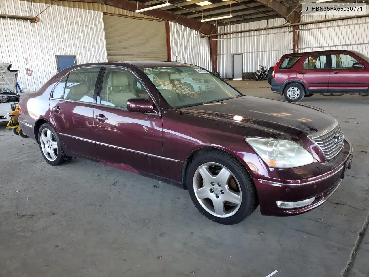 2006 Lexus Ls 430 VIN: JTHBN36FX65030771 Lot: 62359495