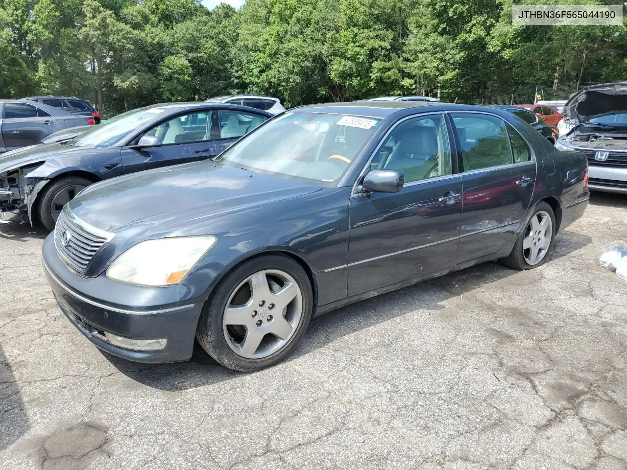 2006 Lexus Ls 430 VIN: JTHBN36F565044190 Lot: 62808475