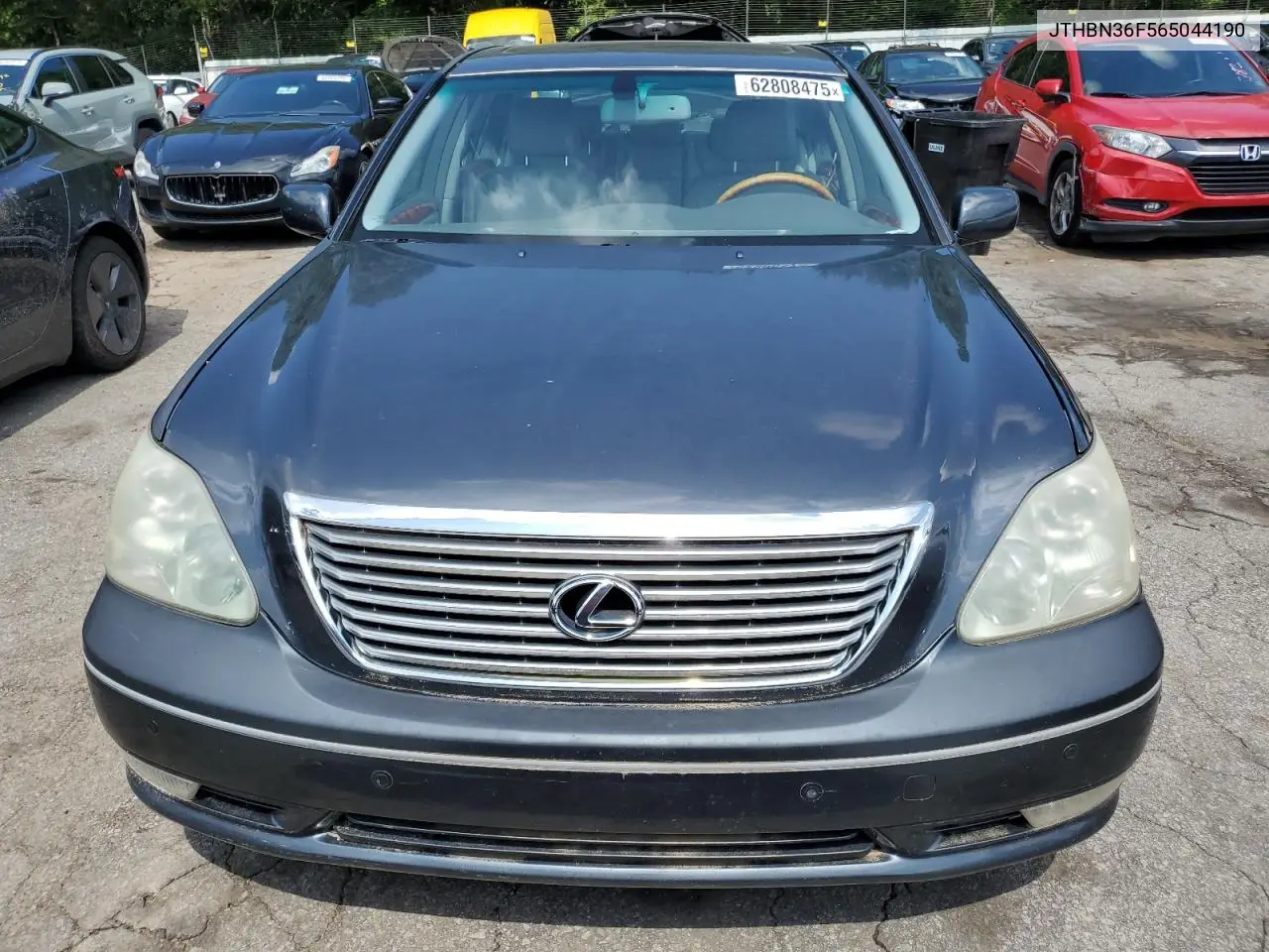 2006 Lexus Ls 430 VIN: JTHBN36F565044190 Lot: 62808475