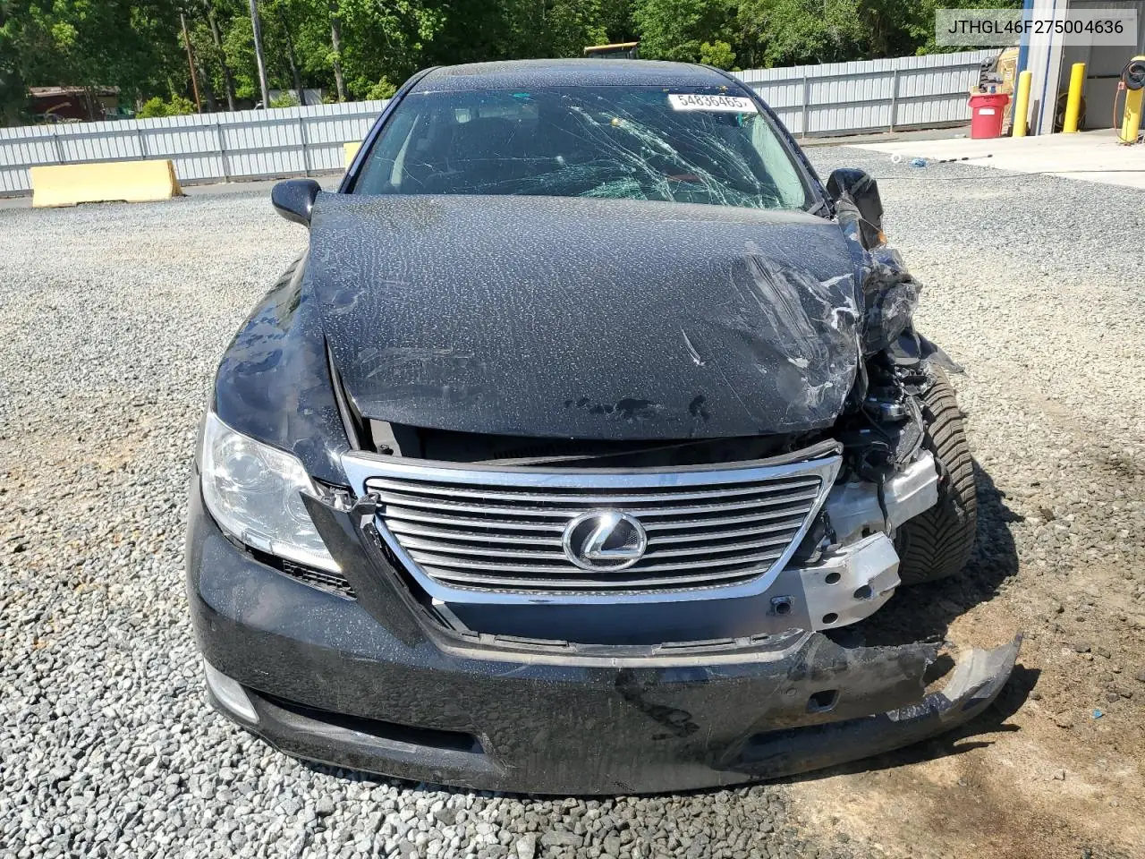 2007 Lexus Ls 460L VIN: JTHGL46F275004636 Lot: 54836465