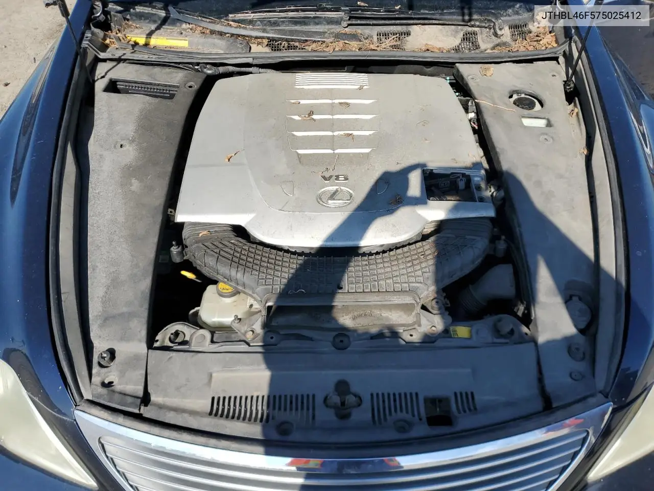 2007 Lexus Ls 460 VIN: JTHBL46F575025412 Lot: 55666625