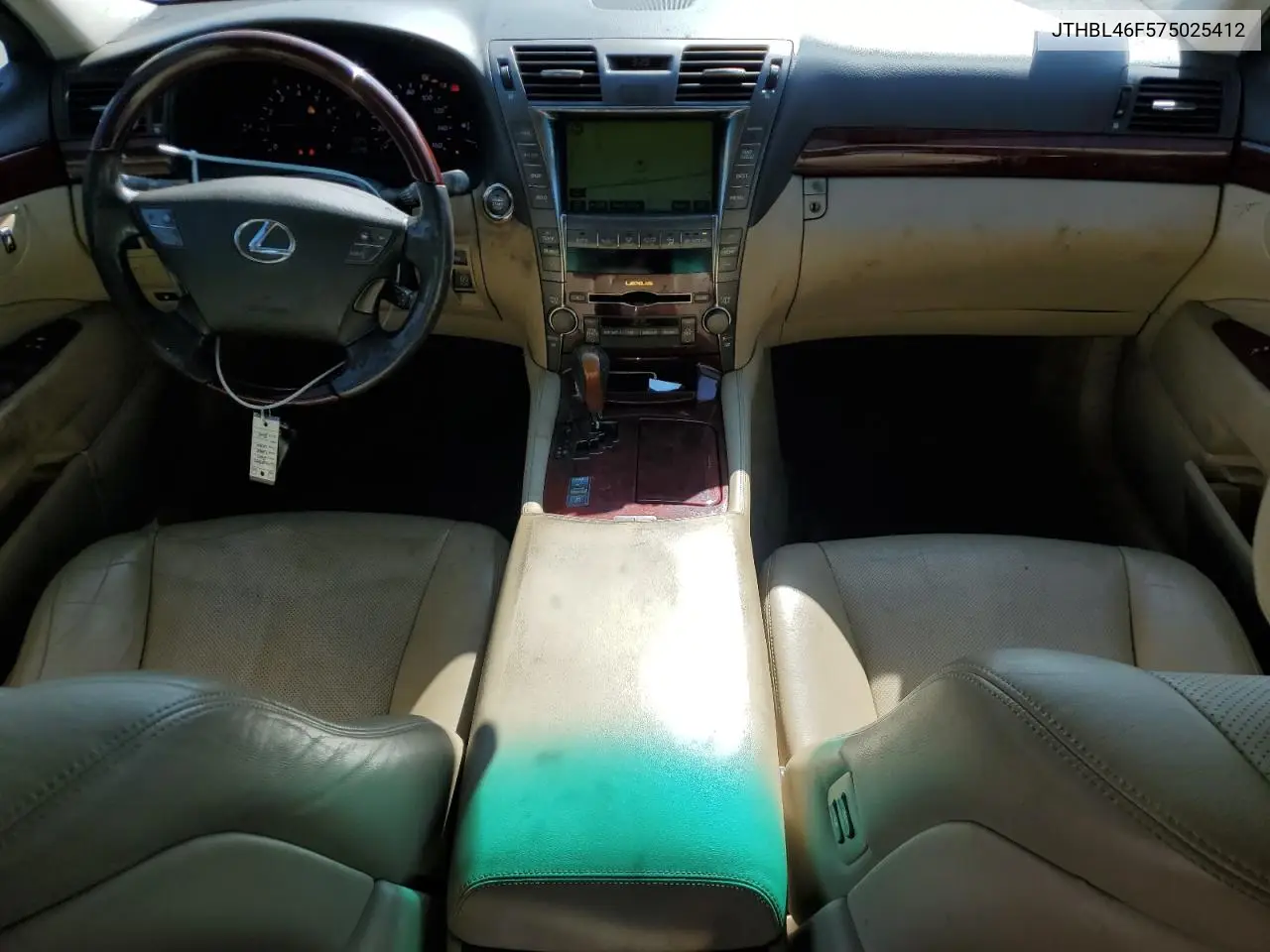 2007 Lexus Ls 460 VIN: JTHBL46F575025412 Lot: 55666625