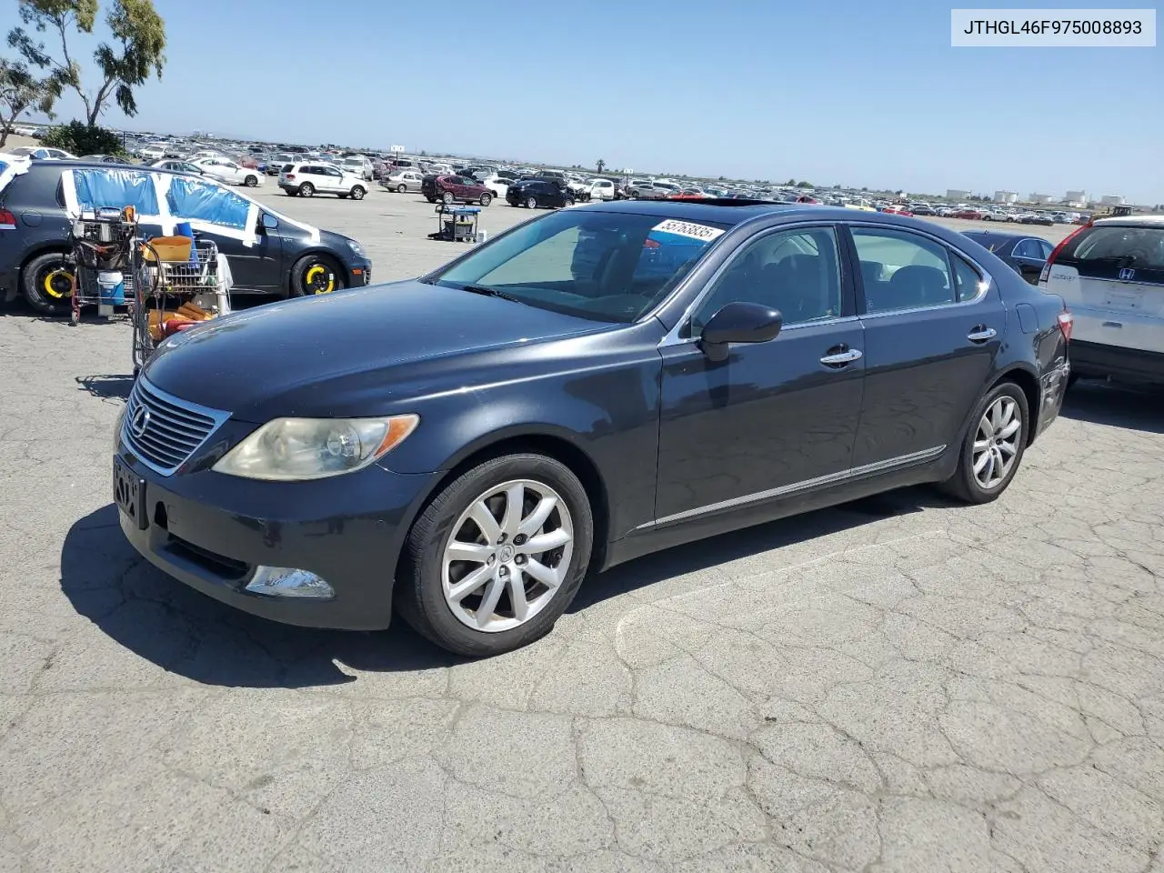 2007 Lexus Ls 460L VIN: JTHGL46F975008893 Lot: 55763835