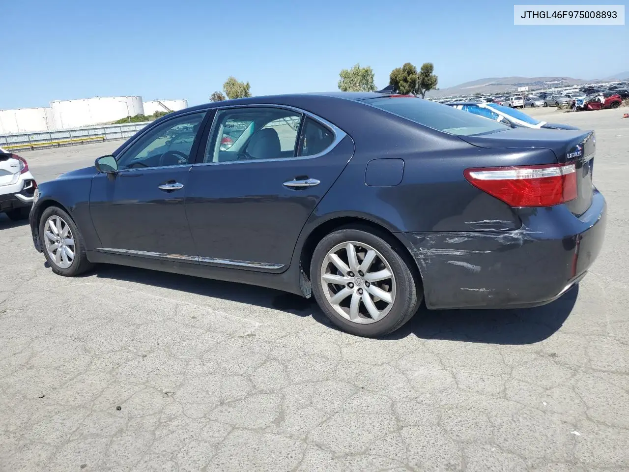 2007 Lexus Ls 460L VIN: JTHGL46F975008893 Lot: 55763835