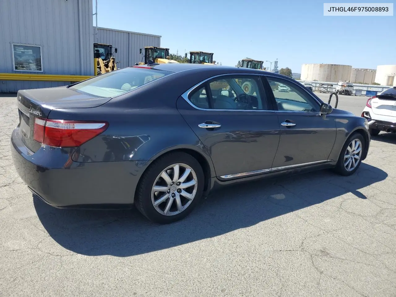 2007 Lexus Ls 460L VIN: JTHGL46F975008893 Lot: 55763835