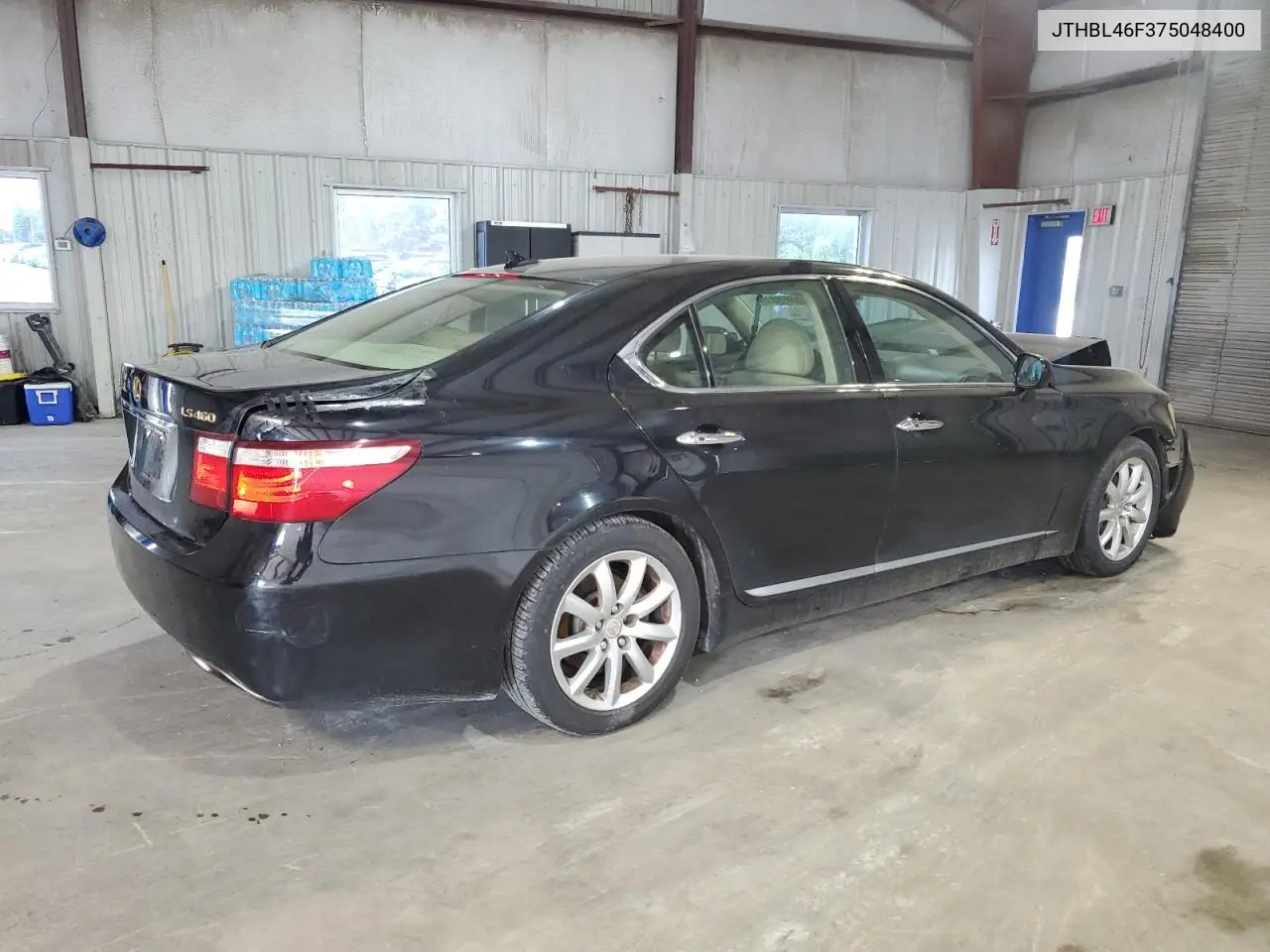 2007 Lexus Ls 460 VIN: JTHBL46F375048400 Lot: 55879835
