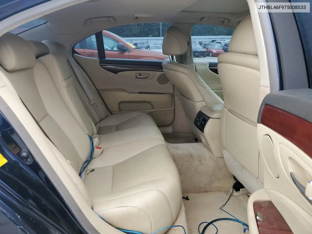 2007 Lexus Ls 460 VIN: JTHBL46F975008533 Lot: 55954265