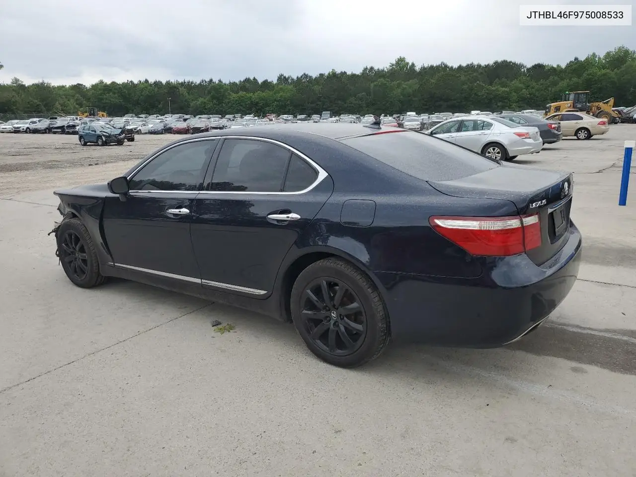 2007 Lexus Ls 460 VIN: JTHBL46F975008533 Lot: 55954265